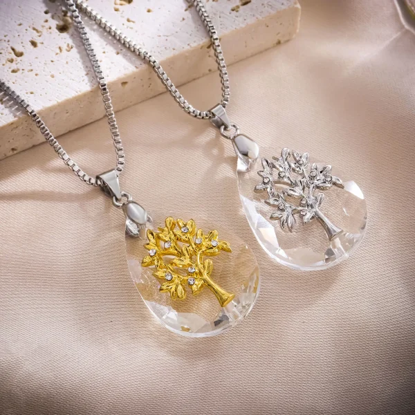 collier arbre de vie en argent