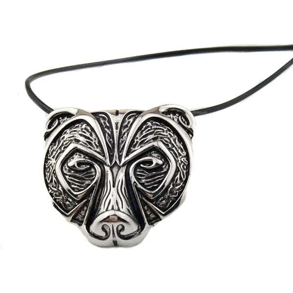collier berserk viking ours nordique