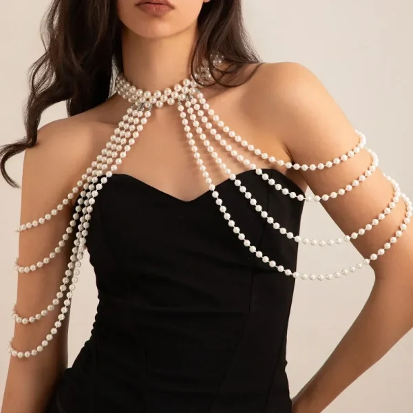 chaîne de corps sexy en perles