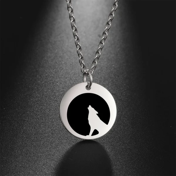 collier hurlement de loup