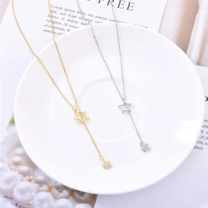 collier étoile simple et tendance