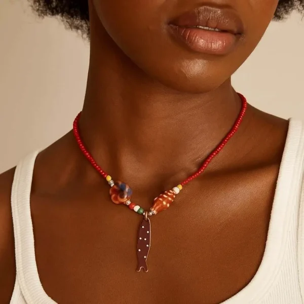 collier style ethnique