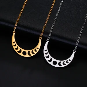 collier de croissant de lune