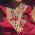 collier en perles style bohème