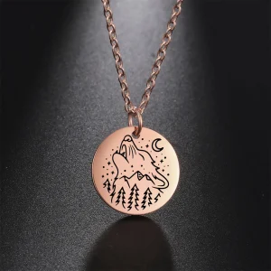collier loup sauvage