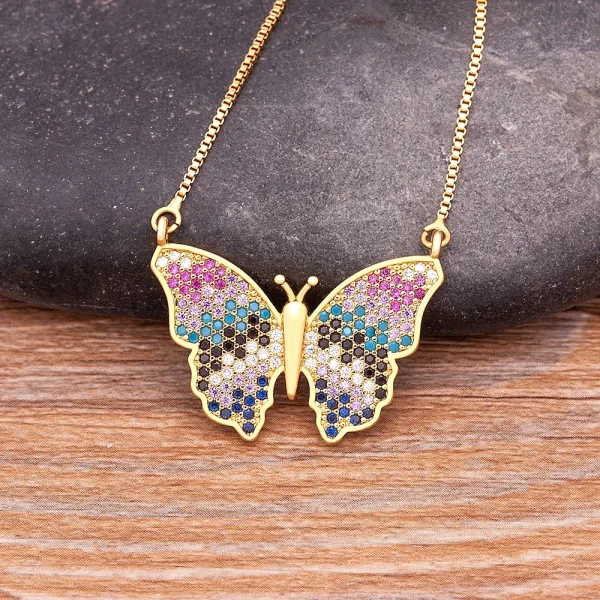 colliers papillon
