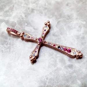 pendentif croix royale Printemps Bohême